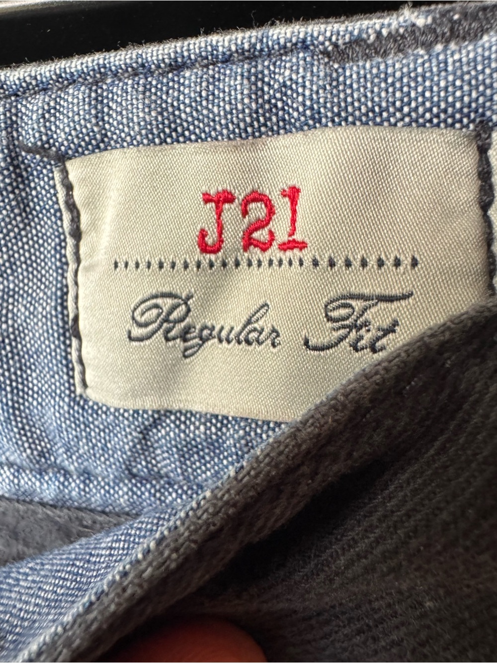 Armani J21 regular fit Gray denim jeans size 34x34 - Picture 4 of 10